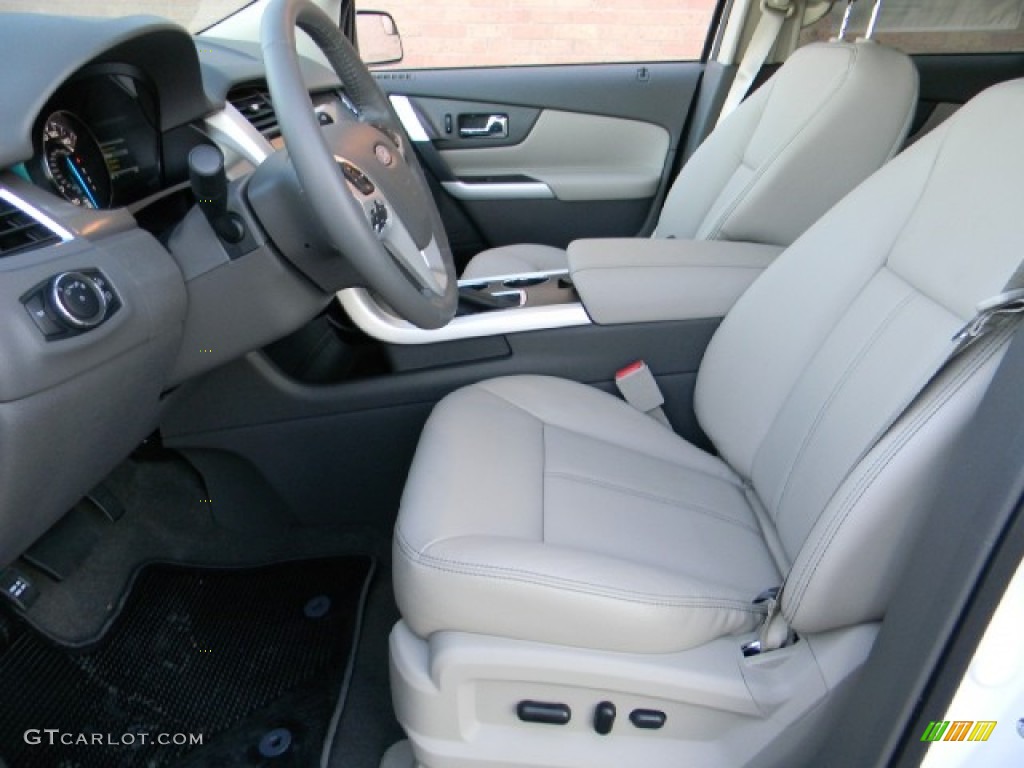 Medium Light Stone Interior 2012 Ford Edge SEL EcoBoost Photo #59023761