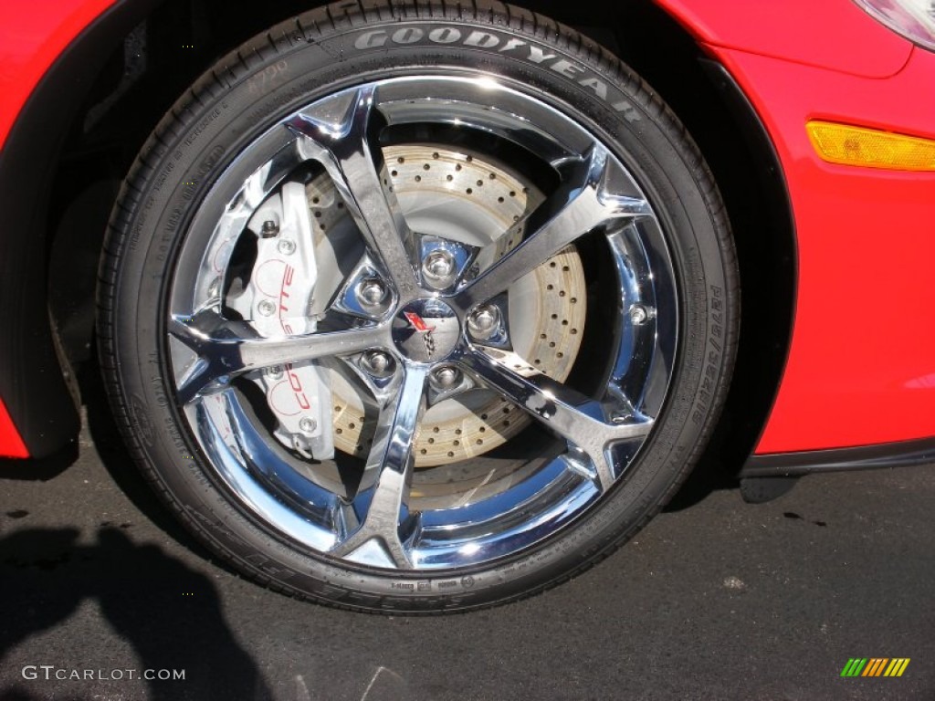 2012 Chevrolet Corvette Grand Sport Convertible Wheel Photo #59023764