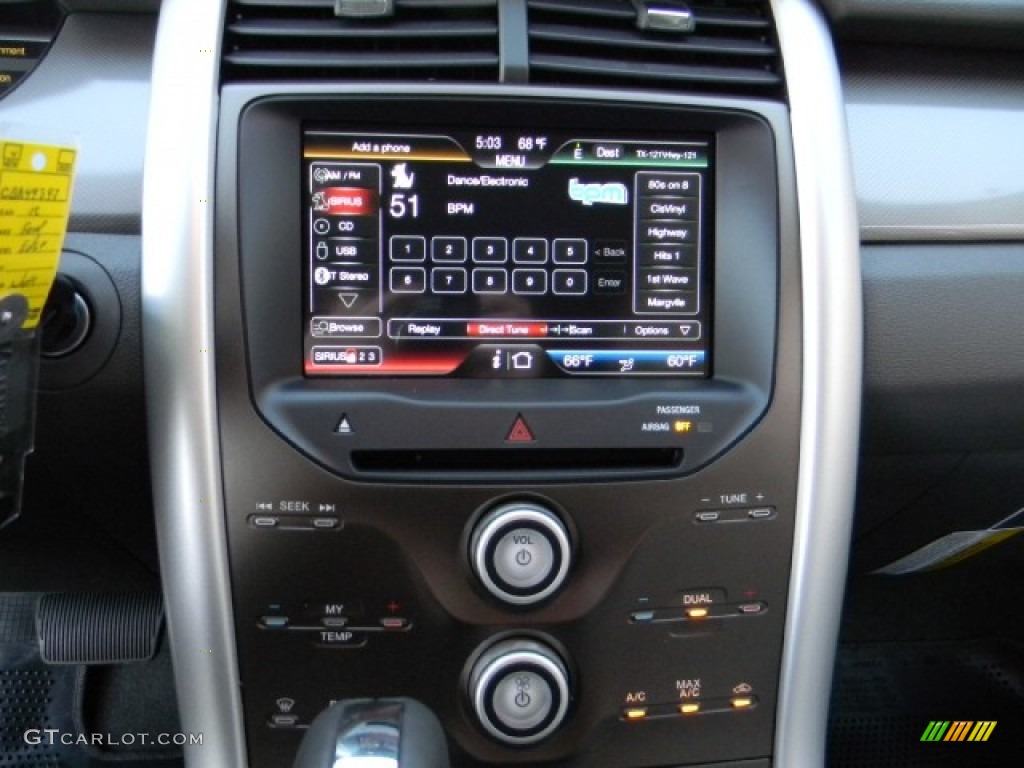 2012 Ford Edge SEL EcoBoost Controls Photo #59023770