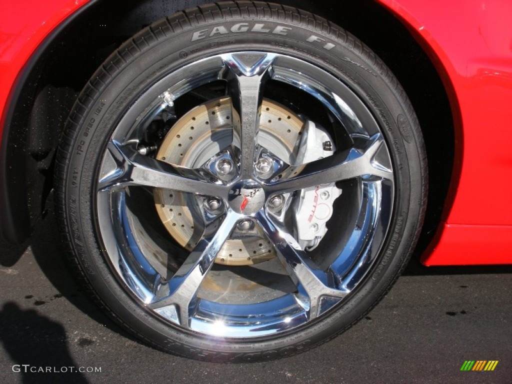 2012 Chevrolet Corvette Grand Sport Convertible Wheel Photo #59023773