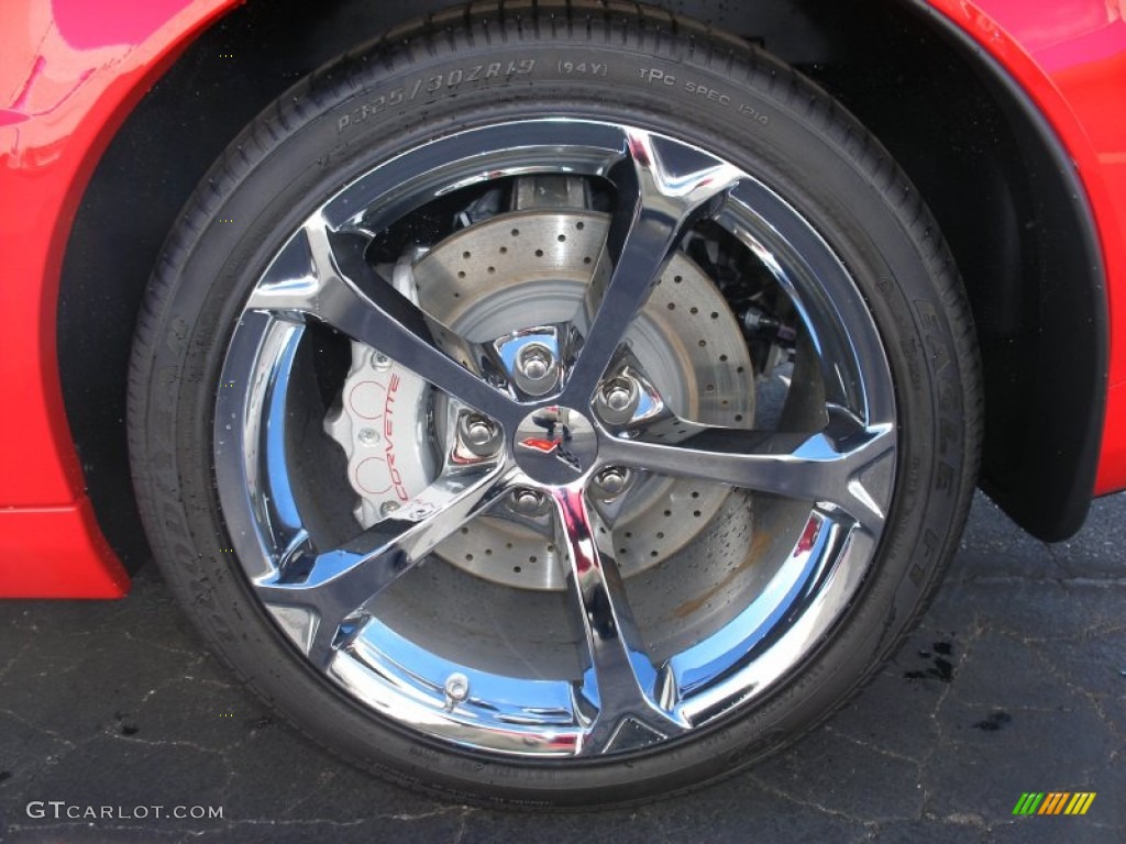 2012 Chevrolet Corvette Grand Sport Convertible Wheel Photo #59023782