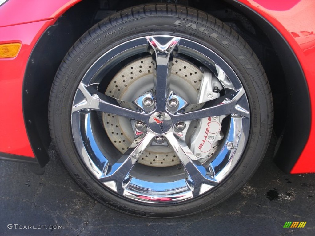 2012 Chevrolet Corvette Grand Sport Convertible Wheel Photo #59023791