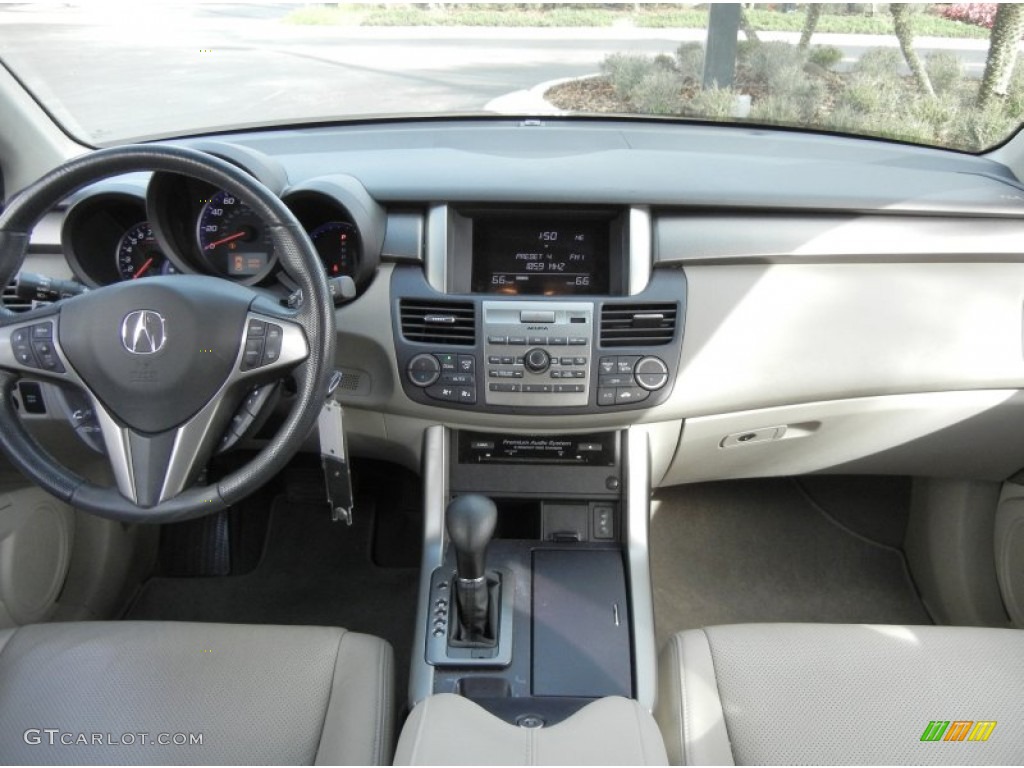 2010 Acura RDX Standard RDX Model Taupe Dashboard Photo #59024017
