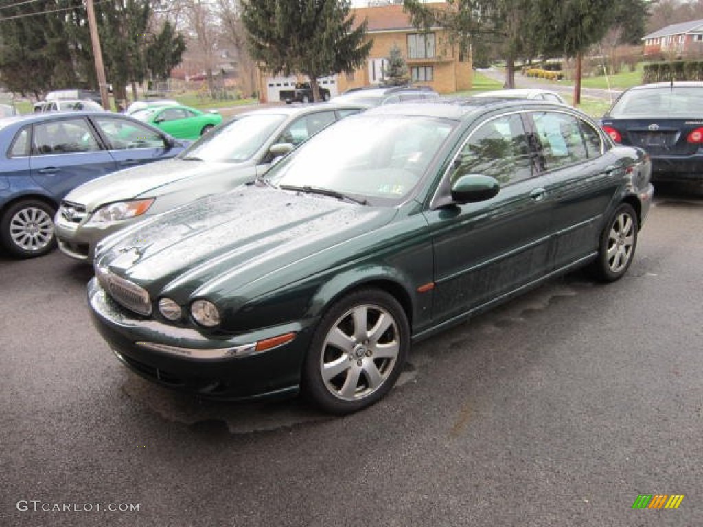 2004 X-Type 3.0 - British Racing Green / Ivory photo #1