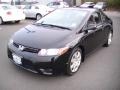 Nighthawk Black Pearl - Civic LX Coupe Photo No. 1
