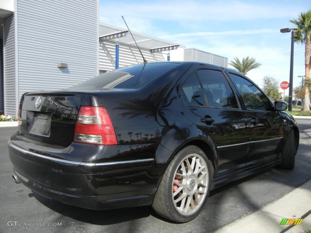 2005 Jetta GLI Sedan - Black Magic Pearl / Black photo #6