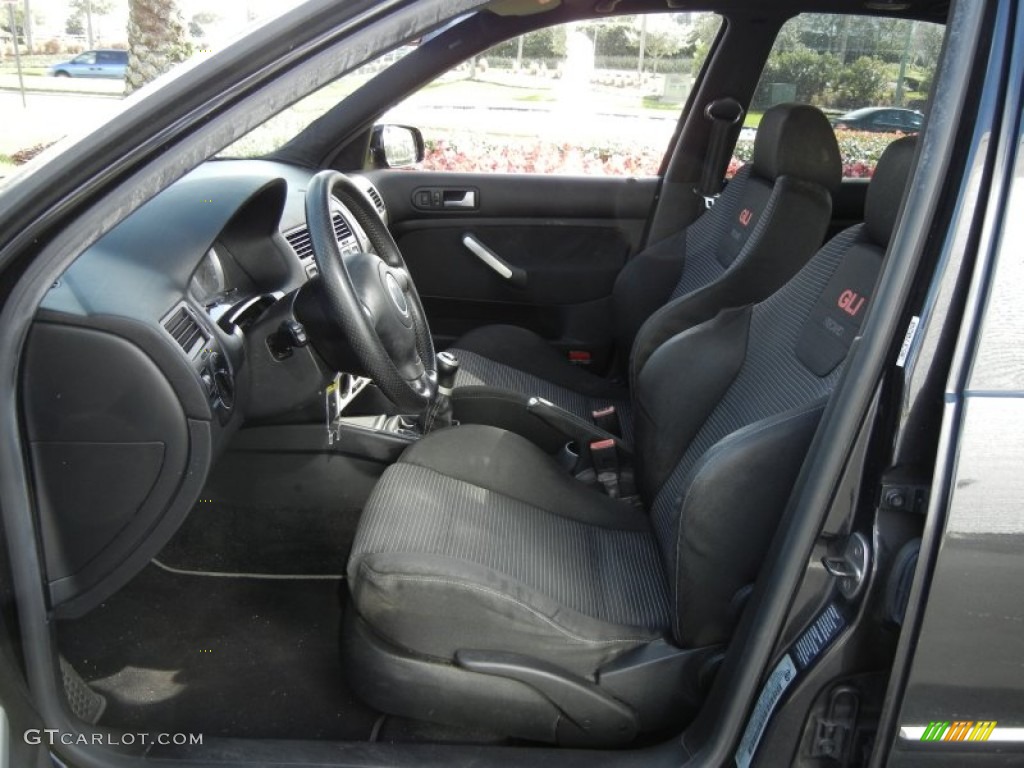 Black Interior 2005 Volkswagen Jetta GLI Sedan Photo #59025102