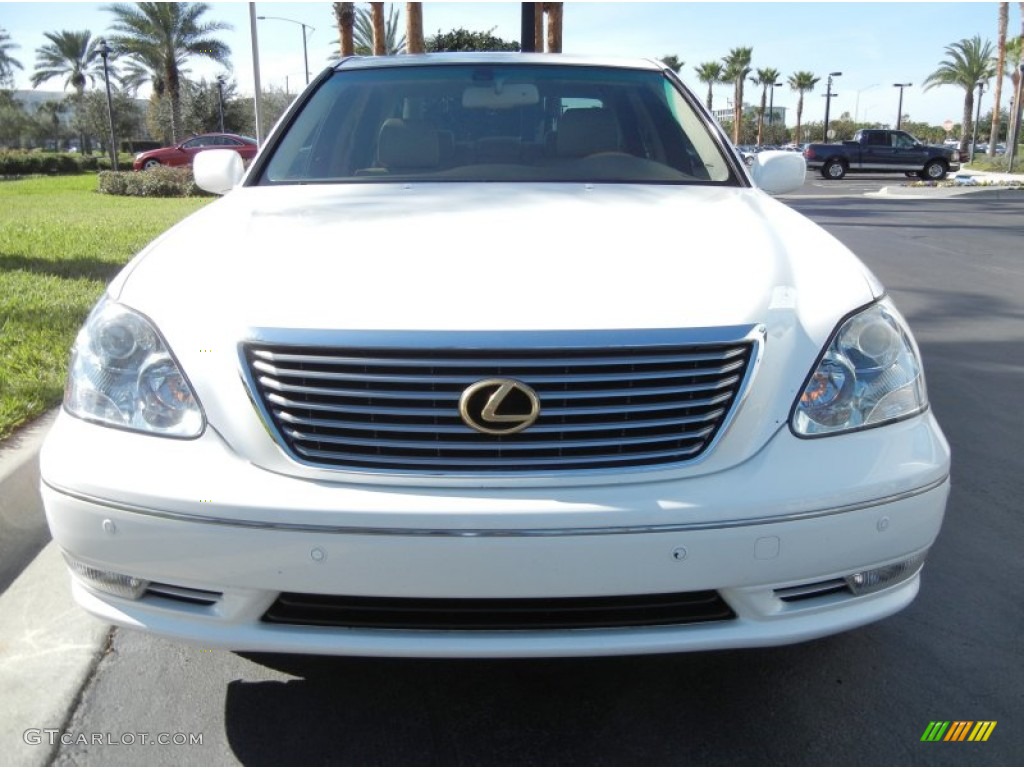 Crystal White 2005 Lexus LS 430 Sedan Exterior Photo #59025288