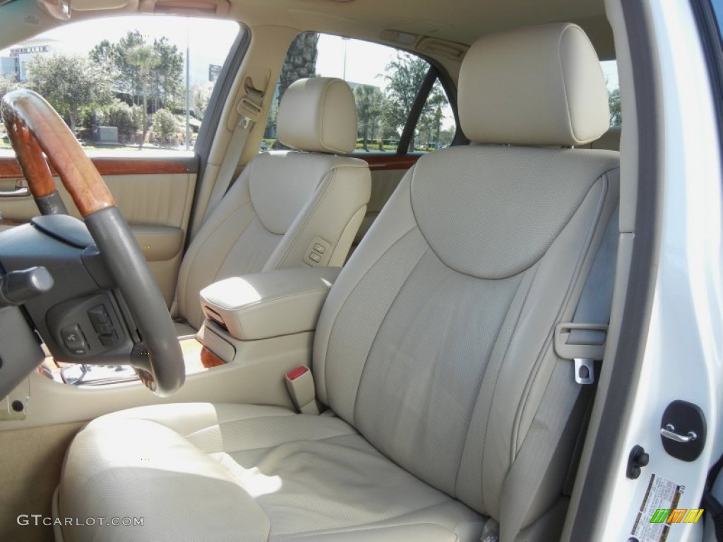 Ecru Interior 2005 Lexus LS 430 Sedan Photo #59025366