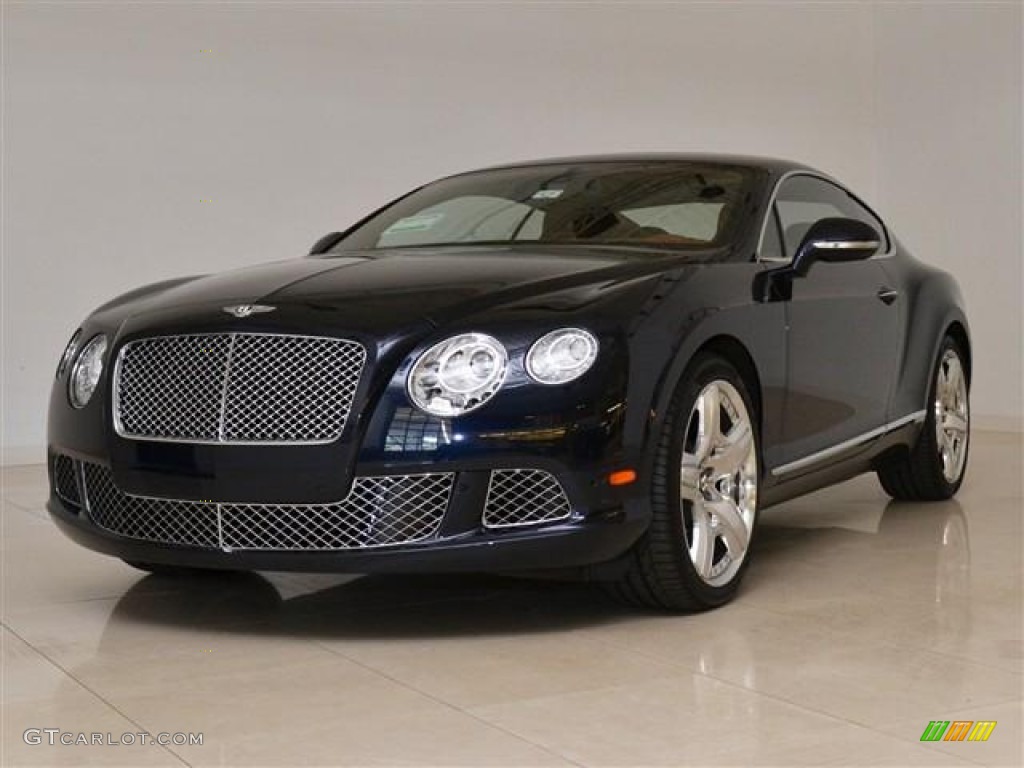 Dark Sapphire 2012 Bentley Continental GT Mulliner Exterior Photo #59025516