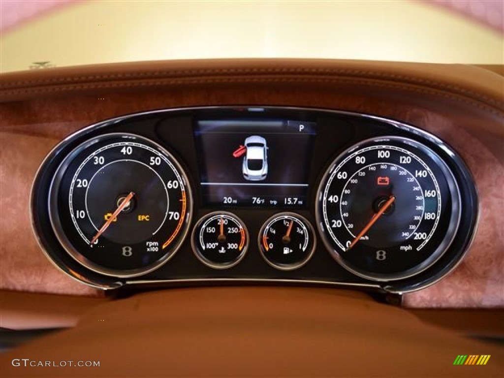 2012 Bentley Continental GT Mulliner Gauges Photo #59025594