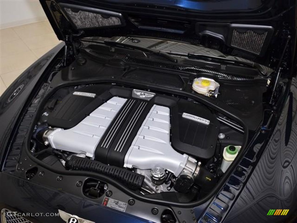 2012 Bentley Continental GT Mulliner 6.0 Liter Twin-Turbocharged DOHC 48-Valve VVT W12 Engine Photo #59025669