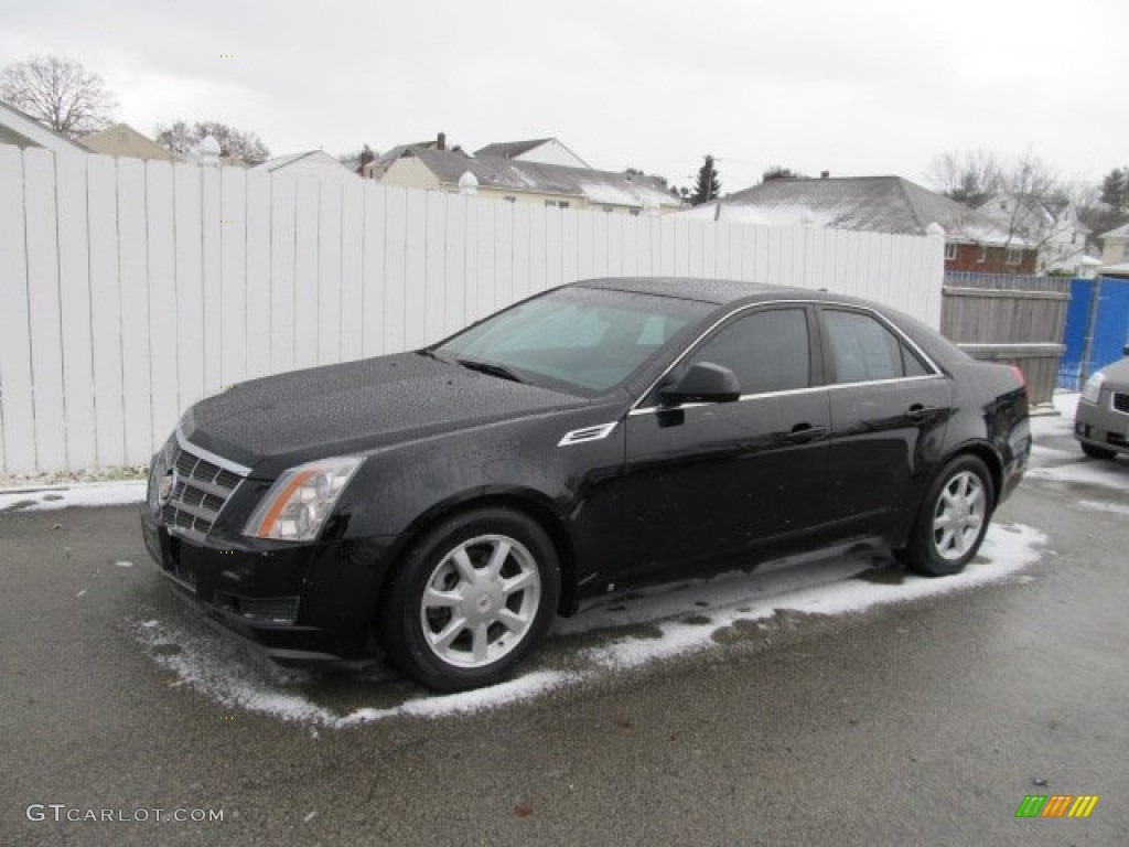 2009 CTS 4 AWD Sedan - Black Ice / Ebony photo #1