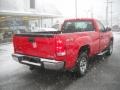 2010 Fire Red GMC Sierra 1500 Regular Cab 4x4  photo #3