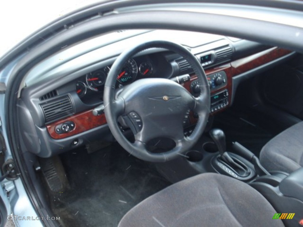 2002 Chrysler Sebring LXi Sedan Dark Slate Gray Dashboard Photo #59028001