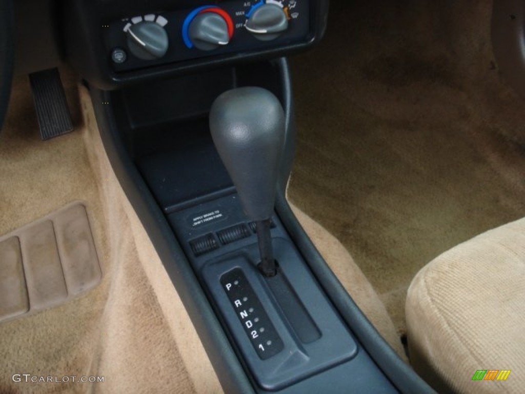 1994 Grand Am SE Coupe - Dark Green Metallic / Beige photo #13