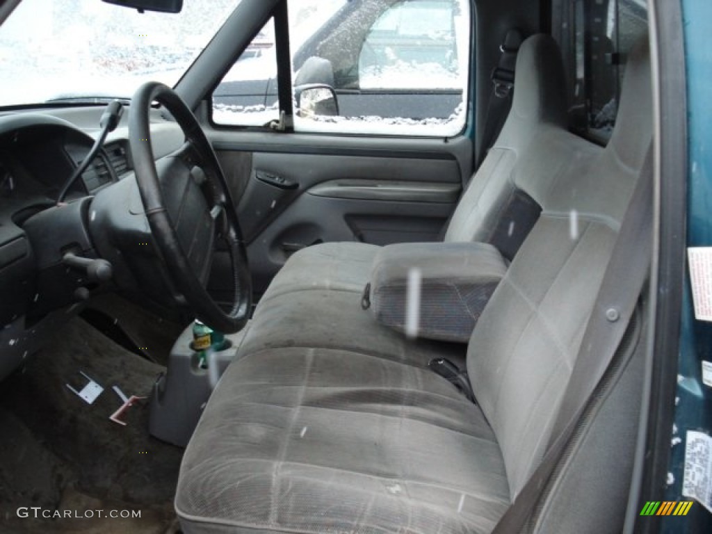 1996 Ford F150 XLT Regular Cab 4x4 interior Photo #59028577