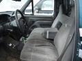  1996 F150 XLT Regular Cab 4x4 Opal Grey Interior
