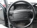 Opal Grey 1996 Ford F150 XLT Regular Cab 4x4 Steering Wheel