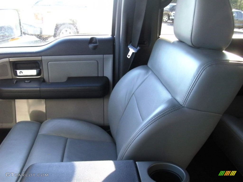 2004 F150 FX4 SuperCrew 4x4 - Silver Metallic / Medium/Dark Flint photo #15