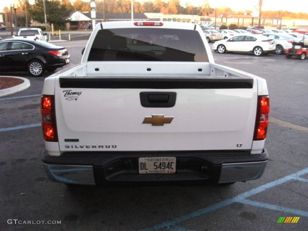 2011 Silverado 1500 LT Crew Cab - Summit White / Ebony photo #8