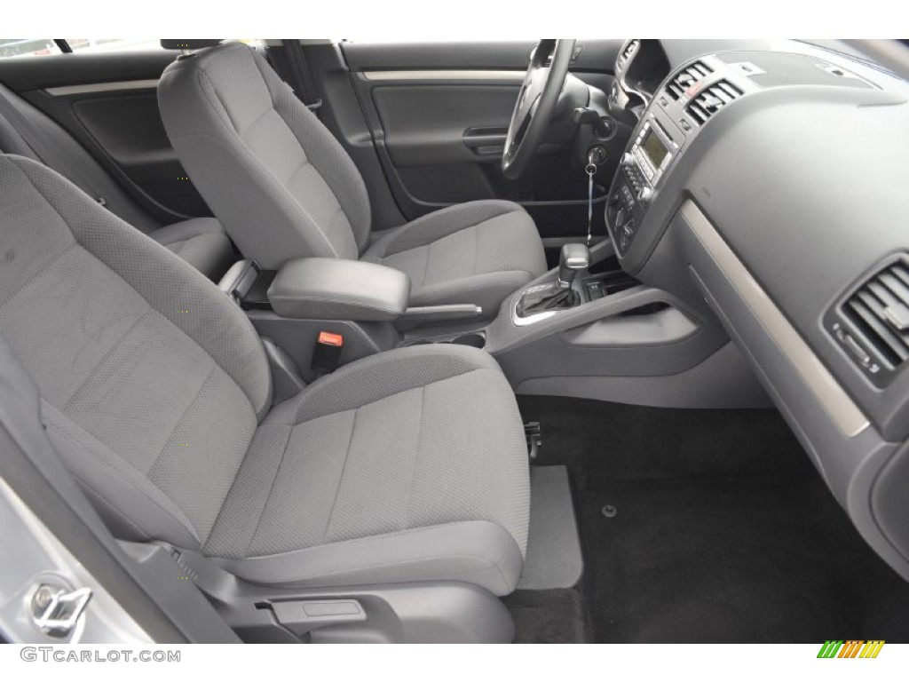 Anthracite Interior 2009 Volkswagen Rabbit 4 Door Photo #59030248