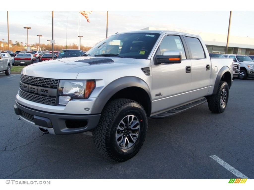 Ingot Silver Metallic 2012 Ford F150 SVT Raptor SuperCrew 4x4 Exterior Photo #59032957