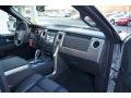 Raptor Black Leather/Cloth with Blue Accent Dashboard Photo for 2012 Ford F150 #59033044
