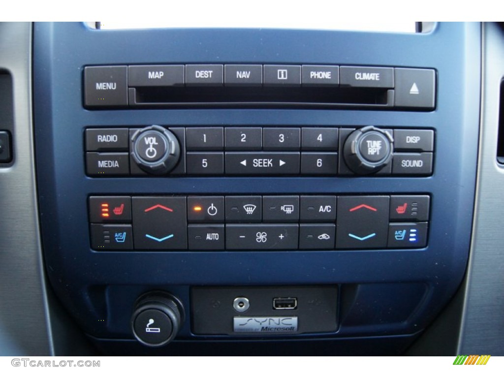2012 Ford F150 SVT Raptor SuperCrew 4x4 Controls Photo #59033275