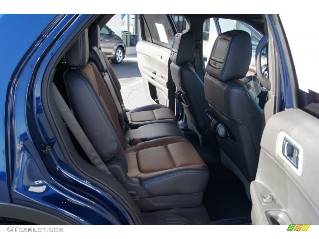Charcoal Black/Pecan Interior 2012 Ford Explorer Limited Photo #59033527