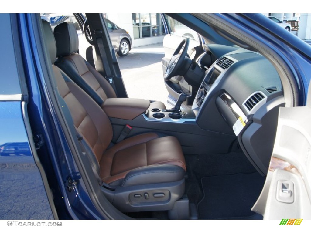 Charcoal Black/Pecan Interior 2012 Ford Explorer Limited Photo #59033545