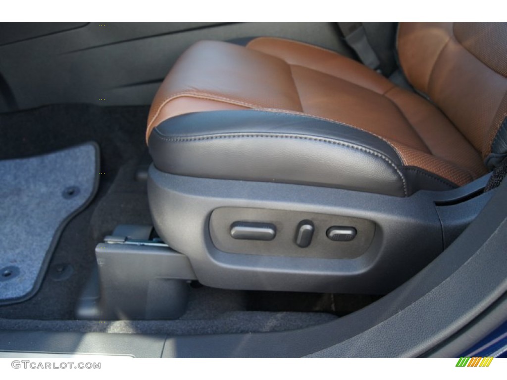Charcoal Black/Pecan Interior 2012 Ford Explorer Limited Photo #59033647