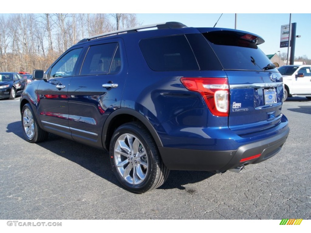 Dark Pearl Blue Metallic 2012 Ford Explorer Limited Exterior Photo #59033820