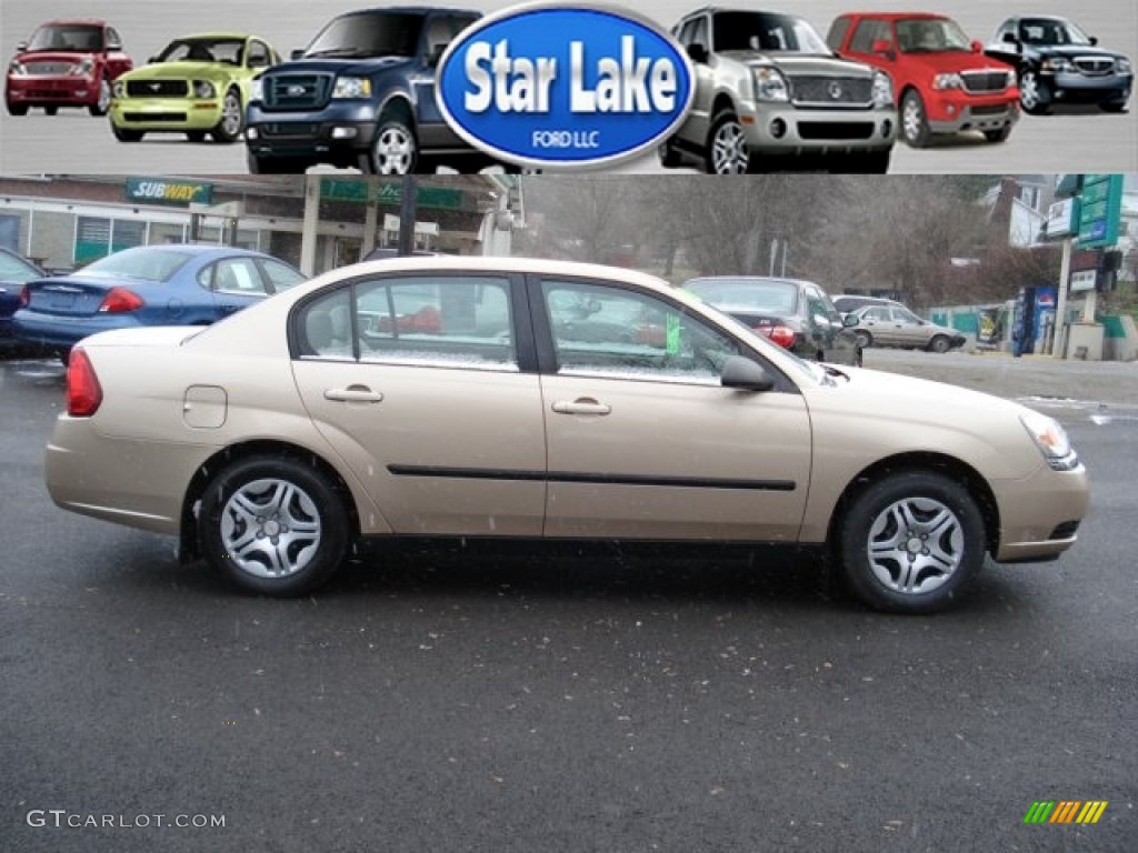 2005 Malibu Sedan - Light Driftwood Metallic / Neutral Beige photo #1