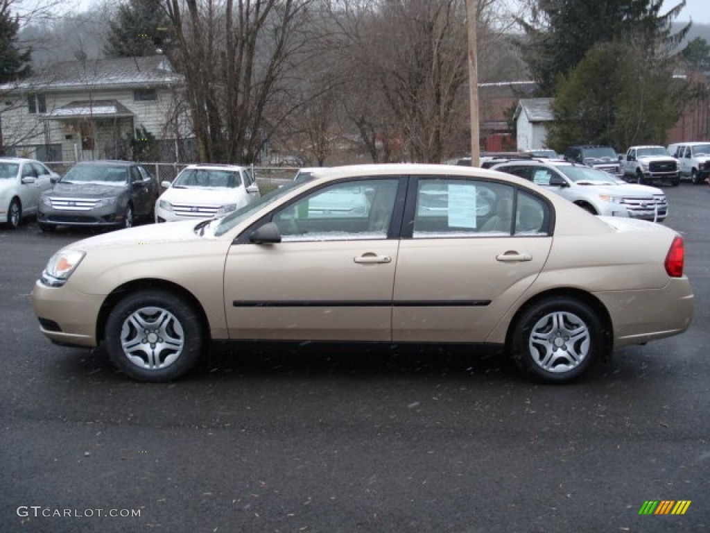 2005 Malibu Sedan - Light Driftwood Metallic / Neutral Beige photo #5