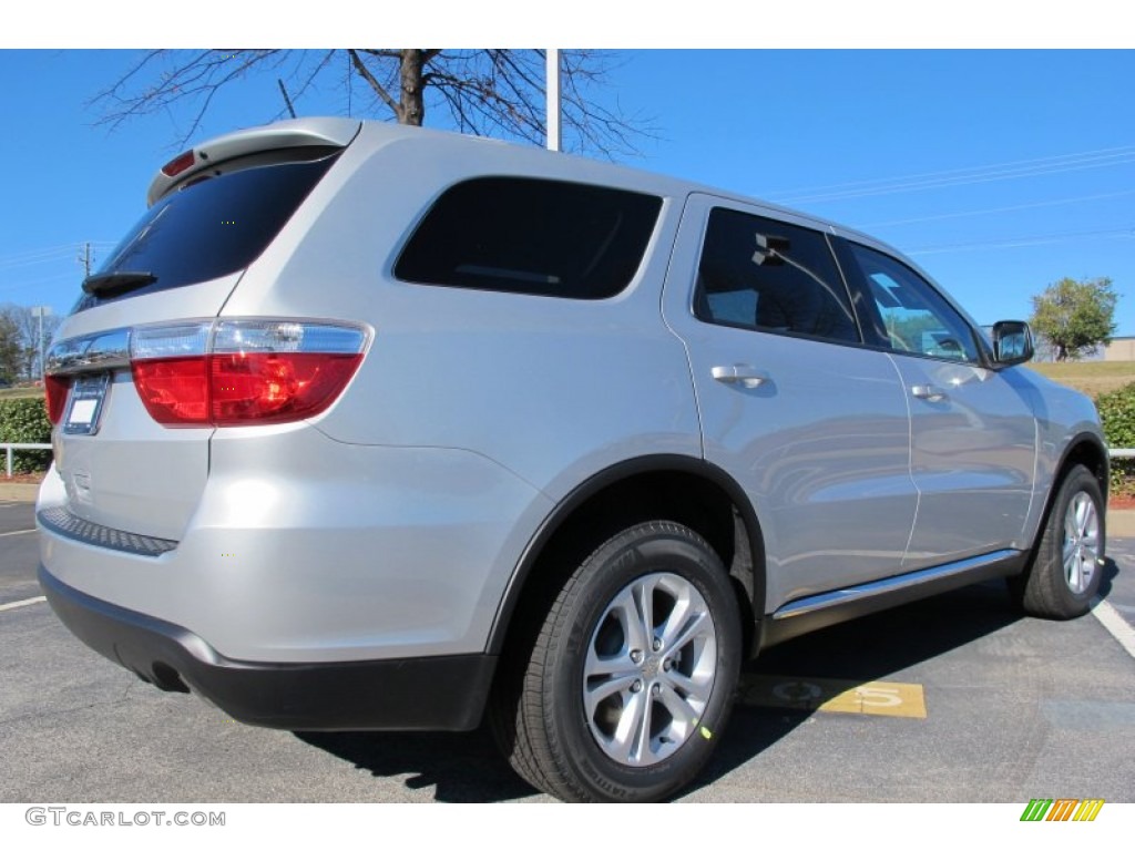 Bright Silver Metallic 2012 Dodge Durango SXT Exterior Photo #59034838