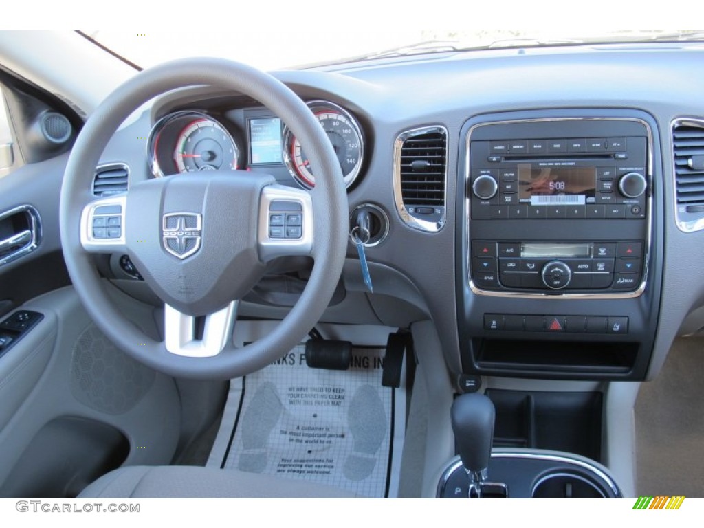 2012 Dodge Durango SXT Dark Graystone/Medium Graystone Dashboard Photo #59034904