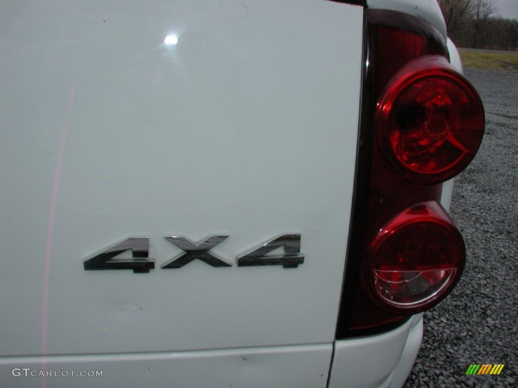 2008 Ram 3500 Big Horn Edition Quad Cab 4x4 Dually - Bright White / Medium Slate Gray photo #37