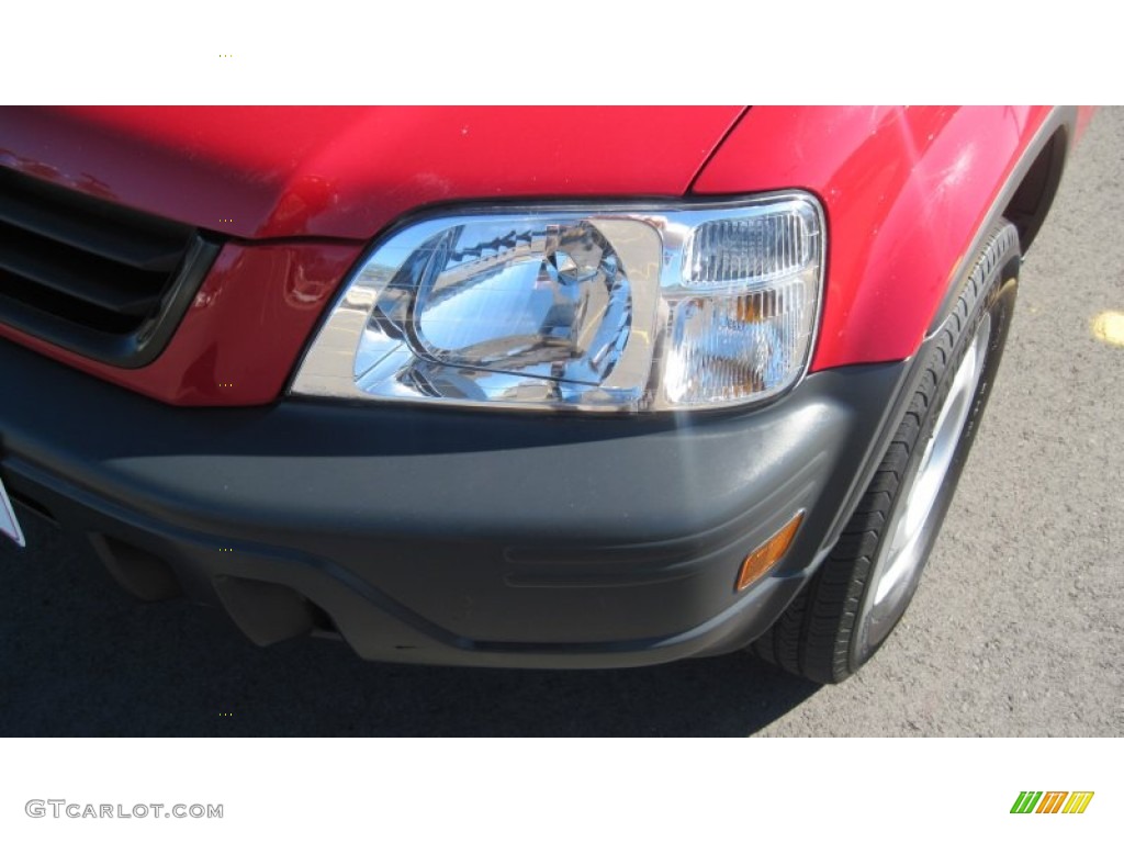 2001 CR-V LX 4WD - Milano Red / Dark Gray photo #9