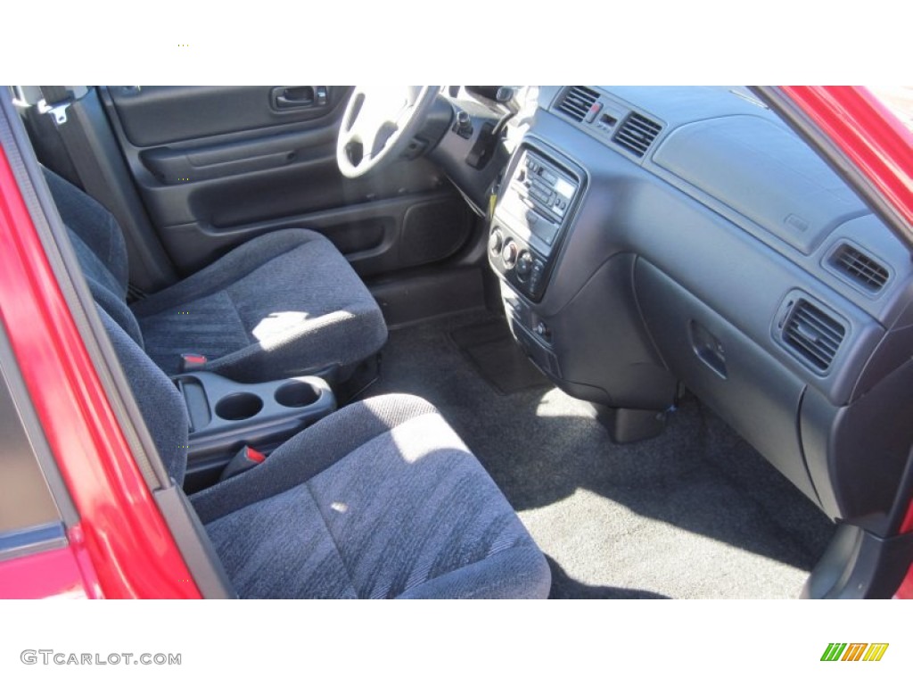 2001 CR-V LX 4WD - Milano Red / Dark Gray photo #16