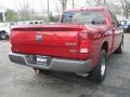 2010 Inferno Red Crystal Pearl Dodge Ram 1500 ST Quad Cab 4x4  photo #8