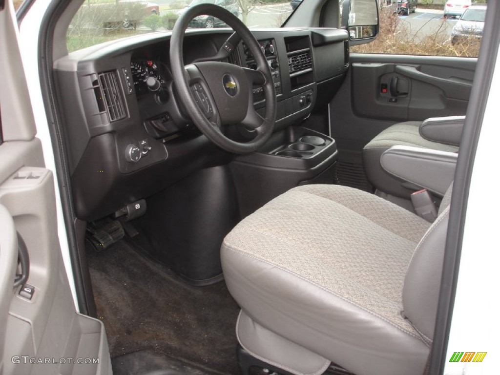 2011 Chevrolet Express LT 3500 Extended Passenger Van Interior Color Photos