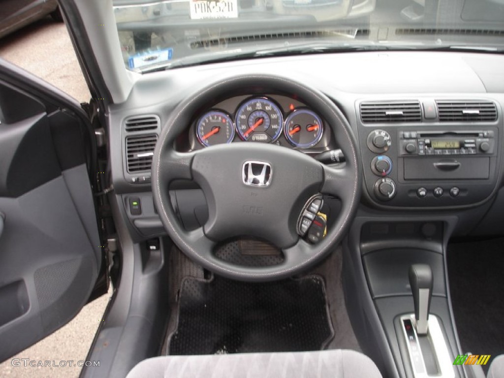 2005 Honda Civic LX Sedan Dashboard Photos