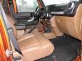 Black/Dark Saddle Interior Photo for 2011 Jeep Wrangler Unlimited #59038582