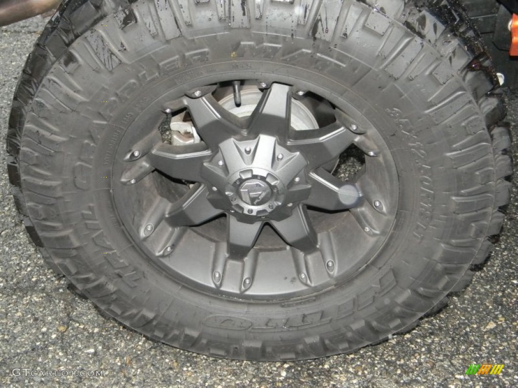 2011 Jeep Wrangler Unlimited Rubicon 4x4 Custom Wheels Photo #59038624