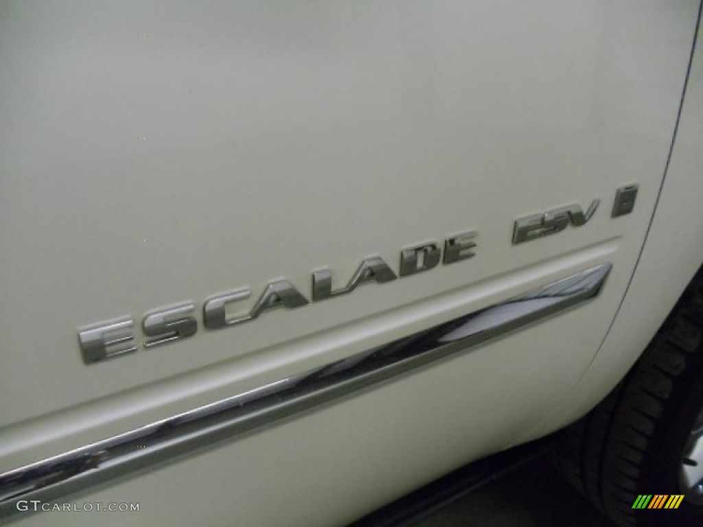 2008 Escalade ESV Platinum AWD - White Diamond / Cocoa/Very Light Linen photo #36