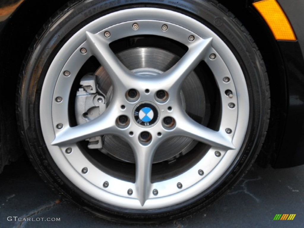 2006 Z4 3.0si Roadster - Black Sapphire Metallic / Black photo #24