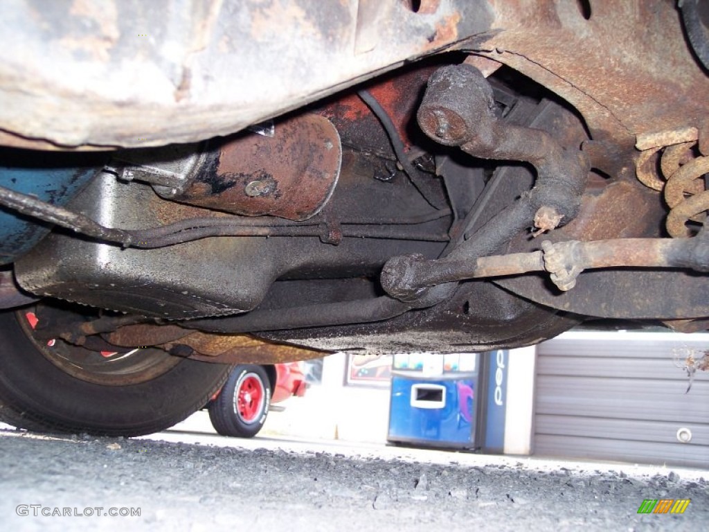 1968 Chevrolet Camaro Convertible Undercarriage Photo #59039605