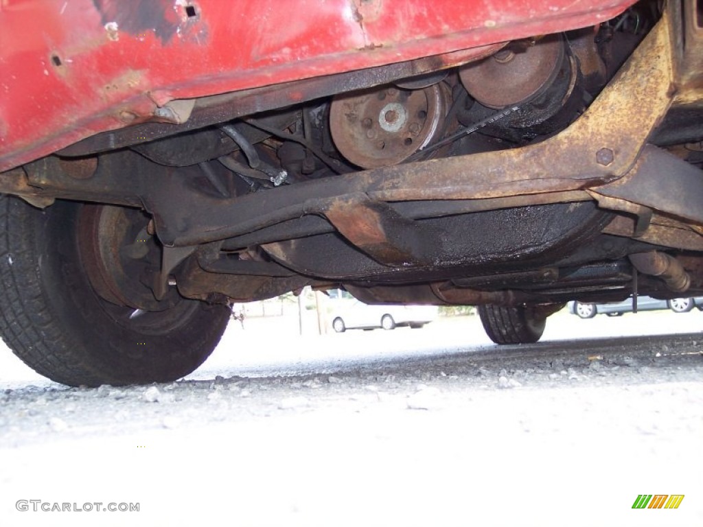 1968 Chevrolet Camaro Convertible Undercarriage Photo #59039623