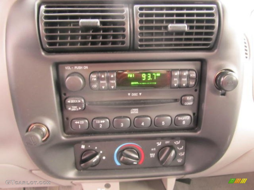 2000 Ford Ranger XLT Regular Cab Controls Photos